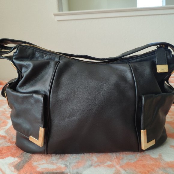 Michael Kors Handbags - Michael Kors black leather hobo bag, shoulder bag, purse, handbag